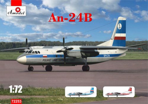 Amodel Antonov An-24B 1:72 (AMO72253)