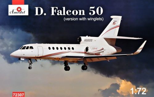 Amodel Dassault Falcon 50(version with winglets 1:72 (AMO72307)