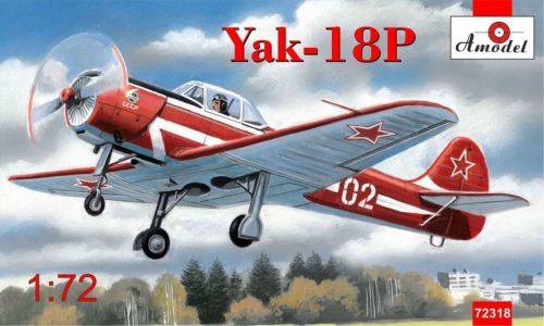 Amodel Yakovlev Yak-18P aerobatic aircraft 1:72 (AMO72318)