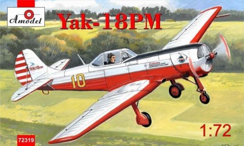 Amodel Yakovlev Yak-18PM aerobatic aircraft 1:72 (AMO72319)