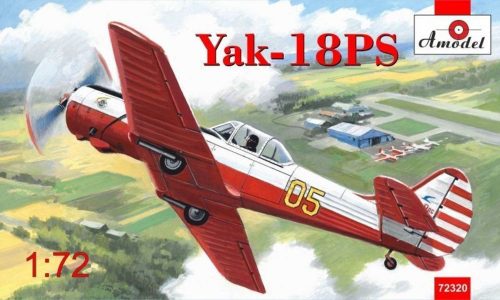 Amodel Yakovlev Yak-18PS aerobatic aircraft 1:72 (AMO72320)