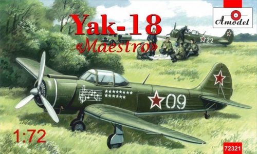 Amodel Yakovlev Yak-18Maestrotraning aircraft 1:72 (AMO72321)