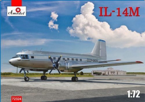 Amodel Ilyushin IL-14M transport aircraft 1:72 (AMO72324)