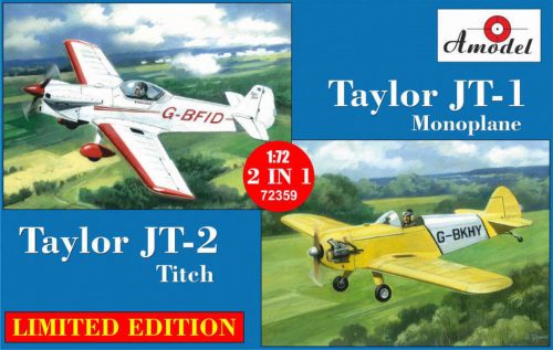 Amodel Taylor JT-2 titch & Taylor JT-1 monoplane 1:72 (AMO72359)