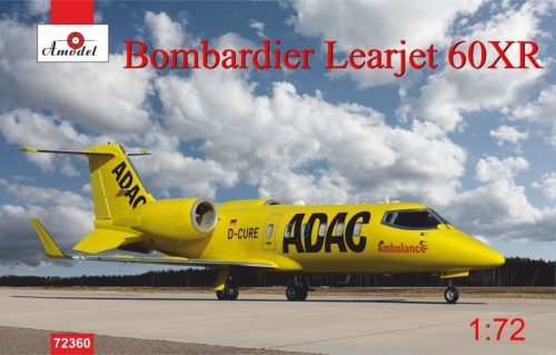 Amodel Bombardier Learjet 60XR ADAC Ambulance 1:72 (AMO72360)