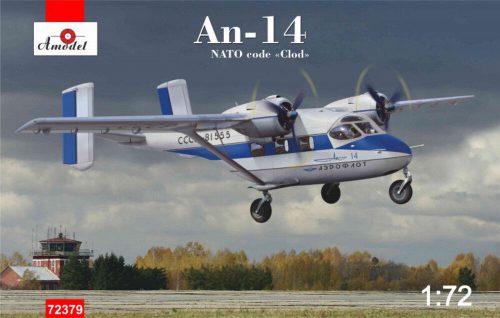 Amodel Antonov An-14 NATO code Clod kit 2 1:72 (AMO72379)