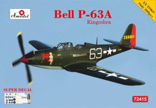 Amodel P-63A (ex-TOKO). Limited edition 1:72 (AMO72415)