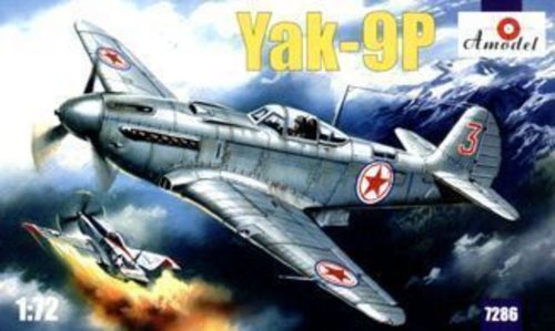 Amodel Yakovlev Yak-9P Soviet fighter 1:72 (AMO7286)