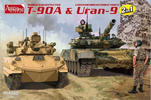 Amusing Hobby Uran-9 & T-90A (2kits) 1:35 (A053)