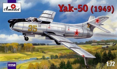 Amodel Yakovlev Yak-50 (1949) 1:72 (AMo72250)