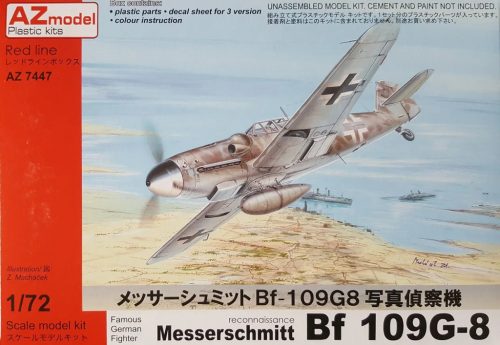 AZ model Bf 109G-8 Recon 1:72 (7447)