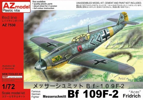 AZ model Bf 109F-2 Aces 1:72 (7530)