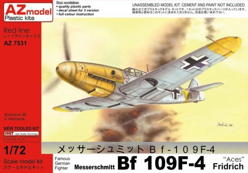 AZ model Bf 109F-4 Aces 1:72 (7531)