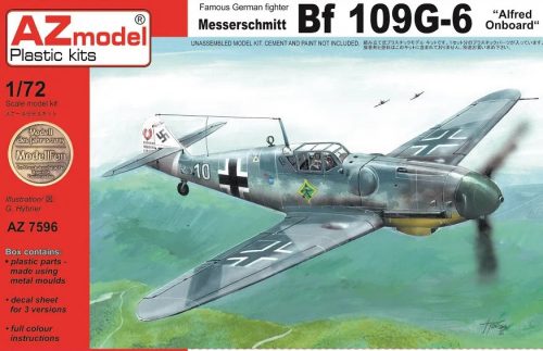 AZ model Bf 109G-6 Alfred Onboard 1:72 (7596)