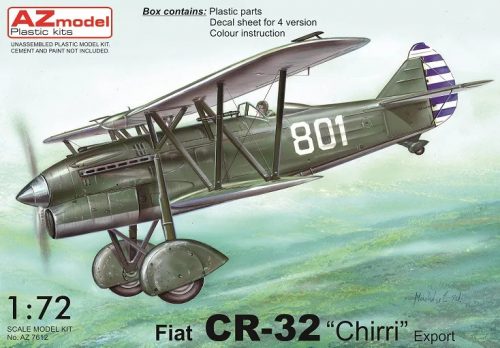 AZ model Fiat CR-32 „Chirri“ Export 1:72 (7612)