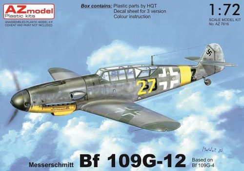 AZ model Bf 109G-12 based on Bf 109G-4 1:72 (7616)