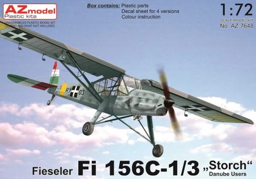 AZ model Fi 156C „Storch“ Danube Users 1:72 (7648)