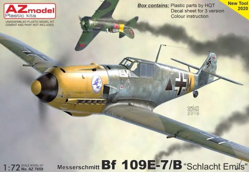 AZ model Bf 109E-7 „Schlacht Emils“ 1:72 (7659)