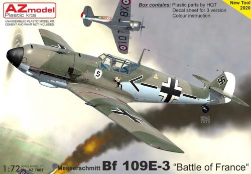 AZ model Bf 109E-3 „Battle of France“ 1:72 (7661)