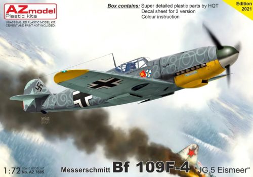 AZ model Bf 109F-4 „JG.5 Eismeer“ 1:72 (7685)