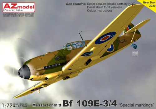 AZ model Bf 109E-3 „Special markings“ part II 1:72 (7689)