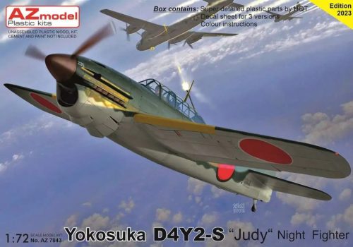 AZ model Yokosuka D4Y2-S "Judy" Night Fighter" 1:72 (7843)