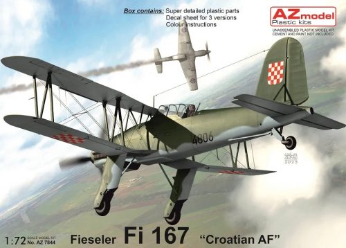 AZ model Fieseler Fi 167 "Croatian AF" 1:72 (7844)