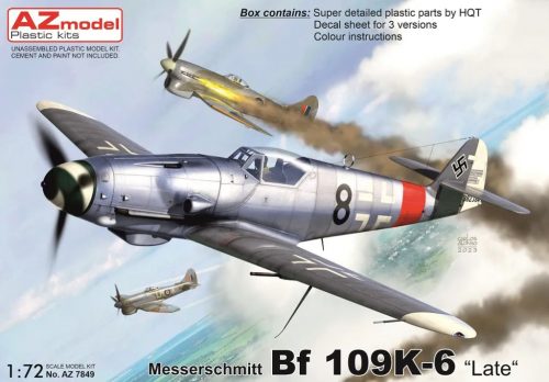 AZ model Bf 109K-6 "Late" 1:72 (7849)