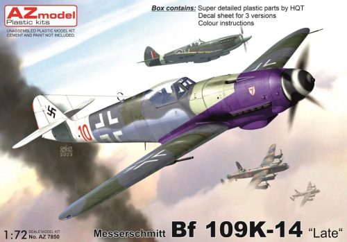 AZ model Bf 109K-14 "Late" 1:72 (7850)