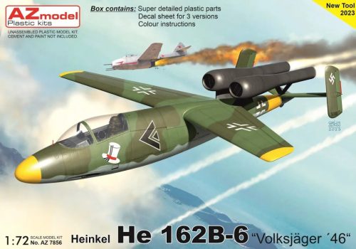 AZ model Heinkel He 162B-6 "Volksjäger 46" 1:72 (7856)