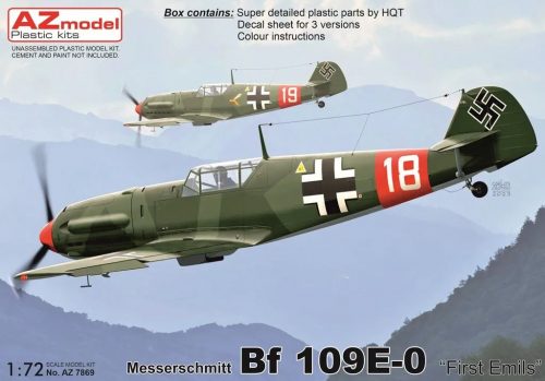 AZ model Bf 109E-0 "First Emils" 1:72 (7869)