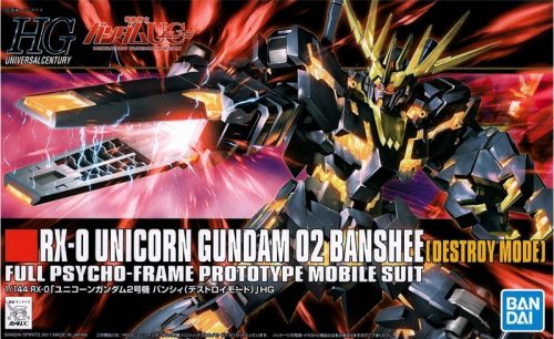 BANDAI HGUC RX-0[N] UNICORN GUNDAM 02 BANSHEE (DESTROY MODE) 1/144 57983