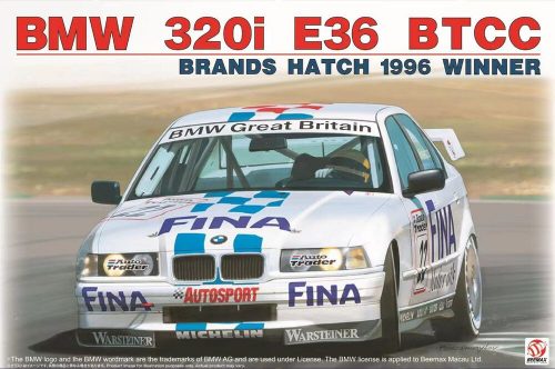 NUNU-BEEMAX BMW 320i BTCC Brands Hatch 1996 Winner 1:24 (BX24045)