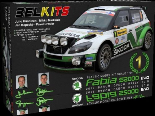 Belkits SKODA FABIA S2000 EVO 1:24 (BEL004)