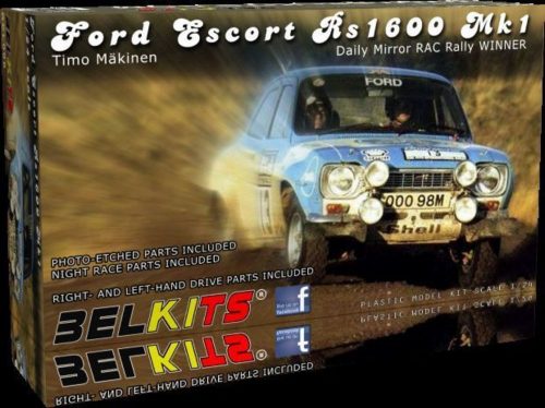 Belkits FORD ESCORT Rs1600 MK.1 Makinen RAC 1973 1:24 (BEL006)