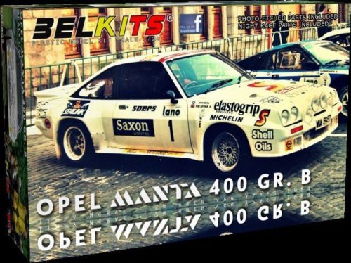 Belkits OPEL MANTA 400 GR.B 24 uren vanIeper1984 Jimmy McRae 1:24 (BEL009)