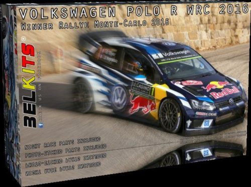 Belkits VW POLO R WRC Monte Carlo 2016 1:24 (BEL011)