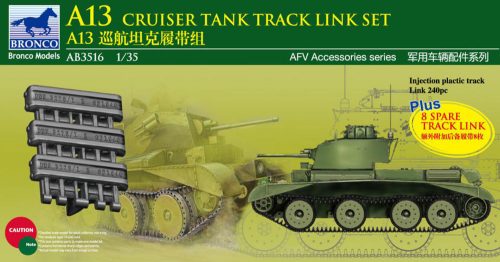 Bronco A13 Cruiser Tank MK.III Track Link Set 1:35 (AB3516)