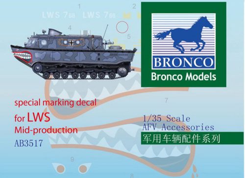 Bronco Special Marking Decal for LWS Mid-Produk 1:35 (AB3517)