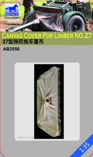 Bronco Canvas Cover For Limber No.27 1:35 (AB3556)