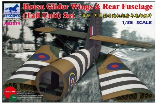 Bronco Horsa Glider Wing &Rear Fuselage (Tail 1:35 (AB3574)