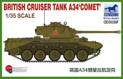 Bronco British Cruiser Tank A34 COMET 1:35 (CB35010SP)