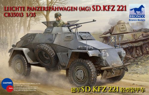 Bronco Sdkfz 221 Armored Car 1:35 (CB35013)