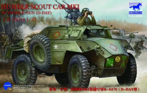 Bronco Humber Scout Car Mk.I w/twin k-gun 1:35 (CB35016)