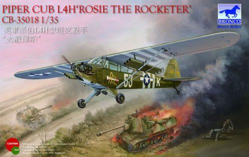 Bronco Piper Cub L4H Rosie the Rocketer 1:35 (CB35018)