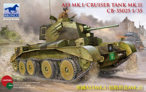 Bronco A13 Cruiser Tank Mk III 1:35 (CB35025)