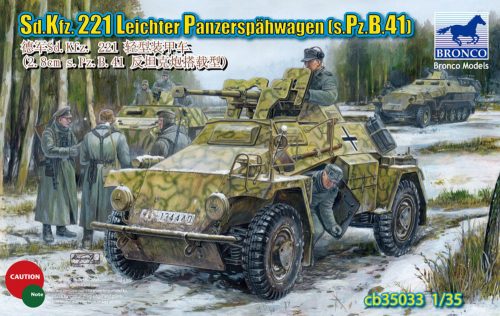 Bronco Sd.KFZ.221 Leichter Panzerspahwagen(s.Pz B.41) 1:35 (CB35033)