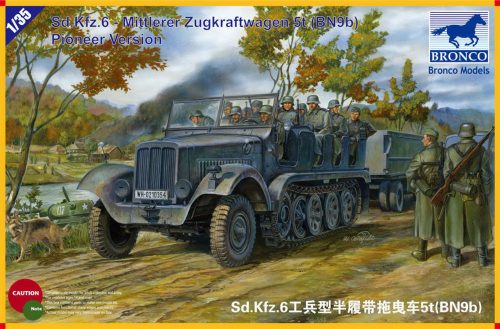 Bronco SdKfz.6 Mittlerer Zugkraftwagen 5t(BN9b) Pioneer Version 1:35 (CB35041)