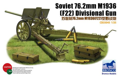 Bronco Soviet 78.2mm M1936 (F22) Divisional Gun 1:35 (CB35045)