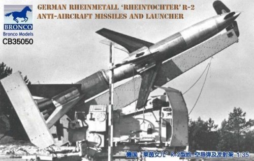 Bronco German Rheinmetall'Rheintochter R-2 anti-aircraft missiles a.launcher 1:35 (CB35050)